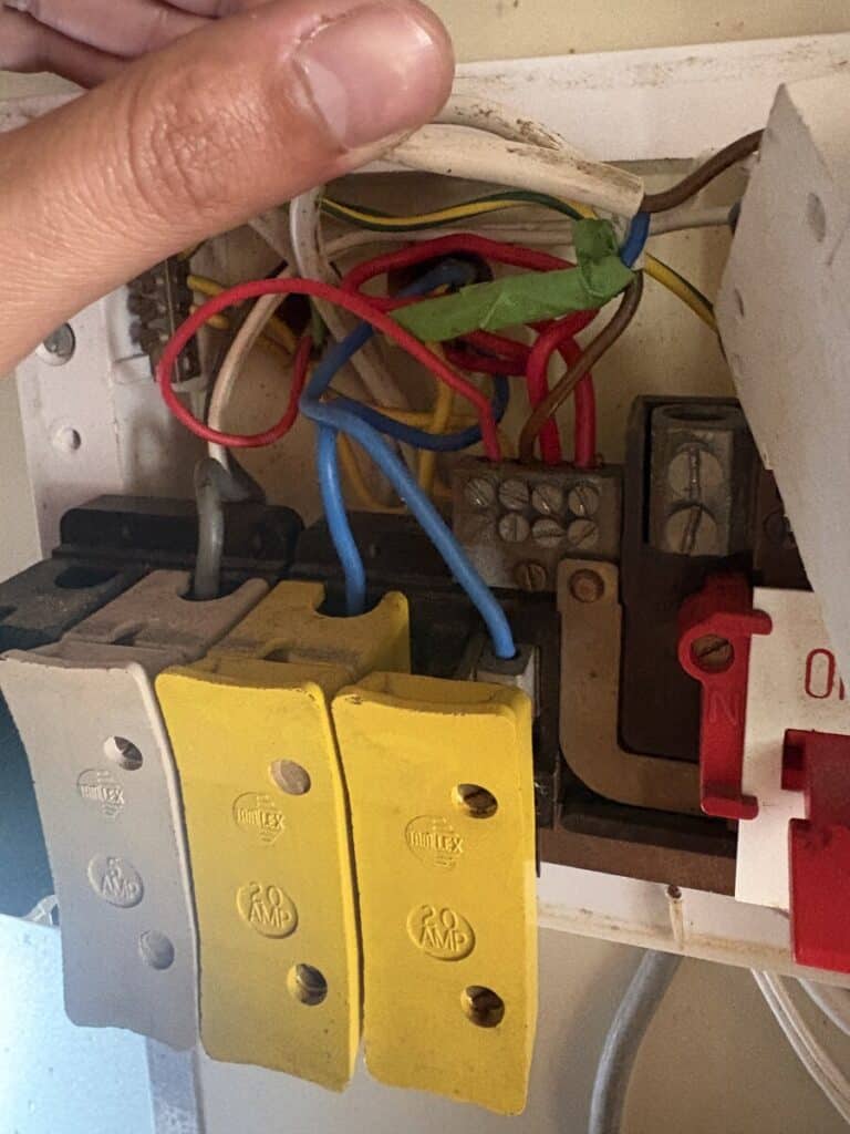 Photo chantier électricité smile technics